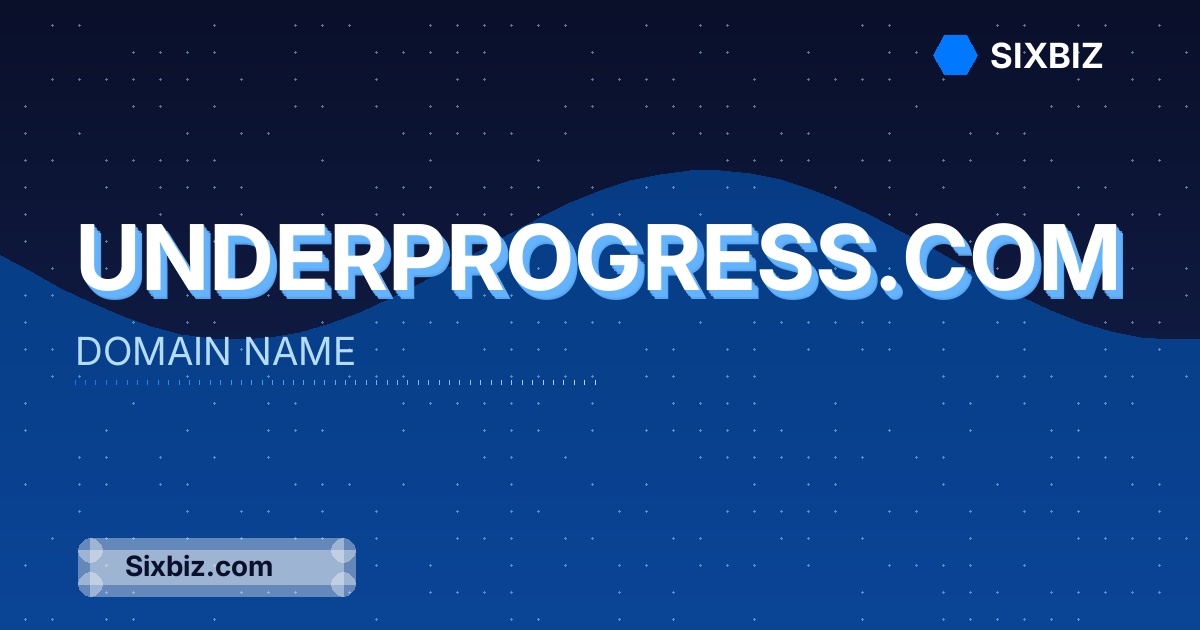 underprogress.com - Premium Domain Name For Sale