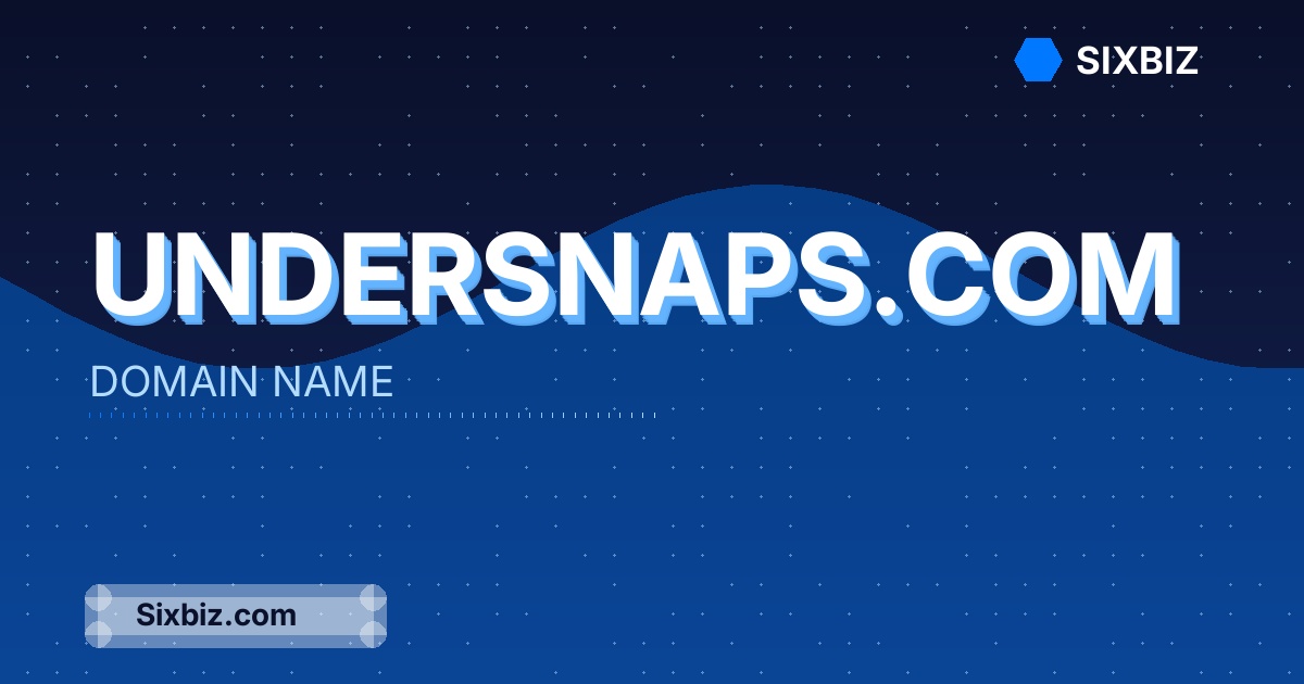 undersnaps.com - Premium Domain Name For Sale