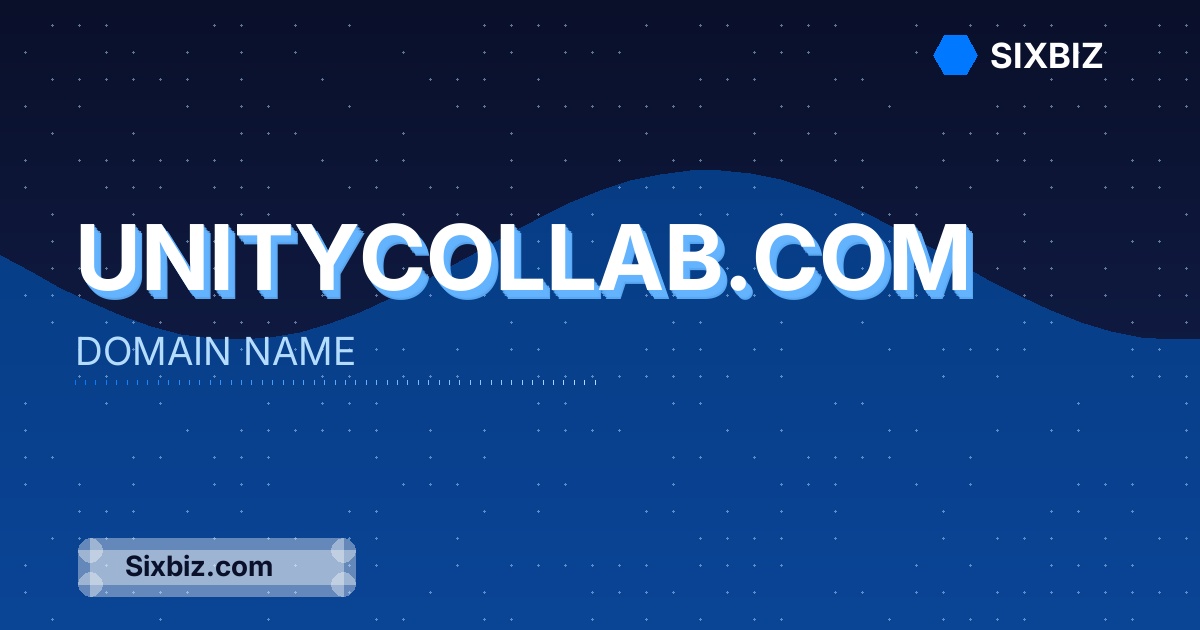 unitycollab.com - Premium Domain Name For Sale