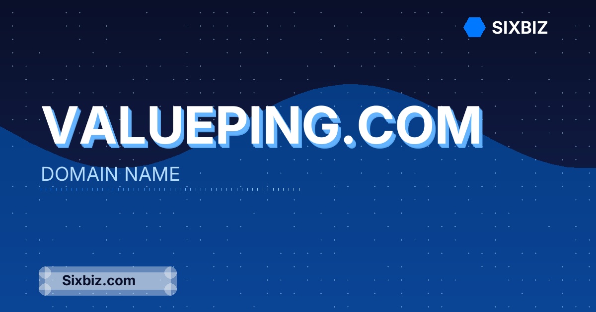 valueping.com - Premium Domain Name For Sale