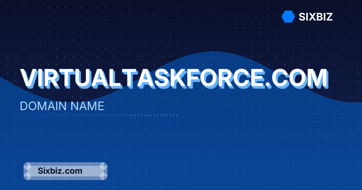 virtualtaskforce.com - Premium Domain Name For Sale