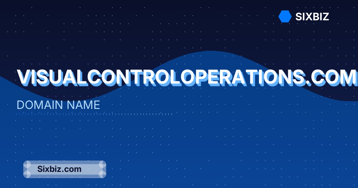 visualcontroloperations.com - Premium Domain Name For Sale