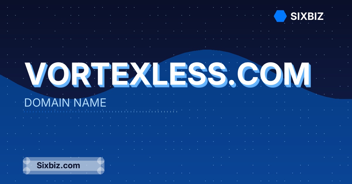 vortexless.com - Premium Domain Name For Sale