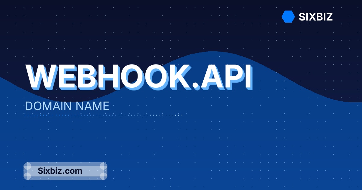 webhook.api - Premium Domain Name For Sale