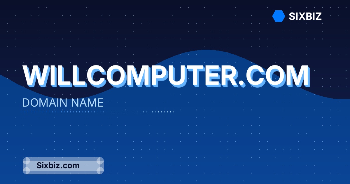 willcomputer.com - Premium Domain Name For Sale