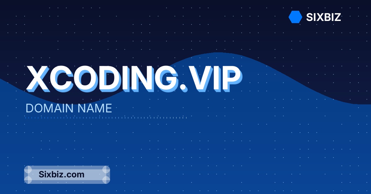 xcoding.vip - Premium Domain Name For Sale