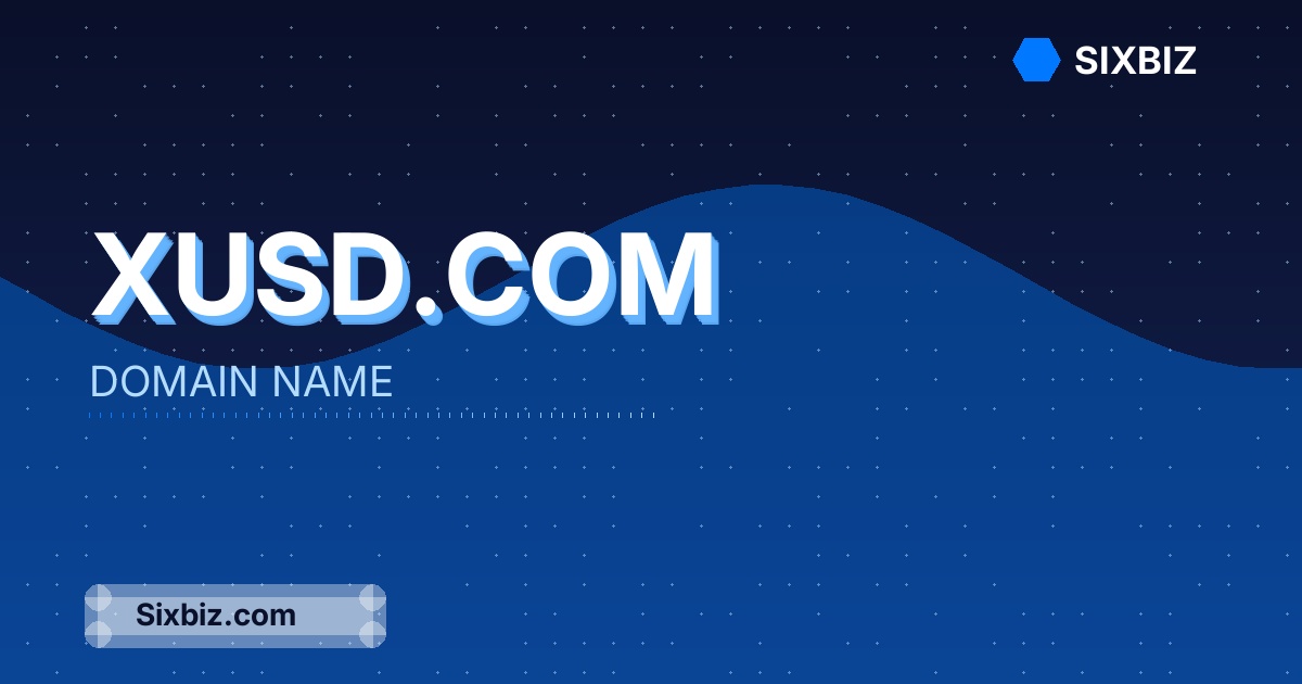 xusd.com - Premium Domain Name For Sale