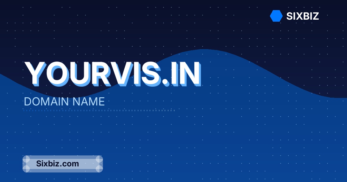 yourvis.in - Premium Domain Name For Sale