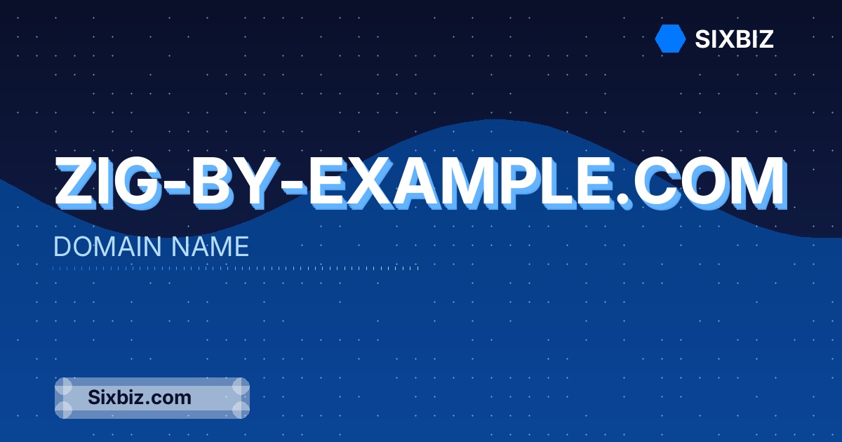 zig-by-example.com - Premium Domain Name For Sale
