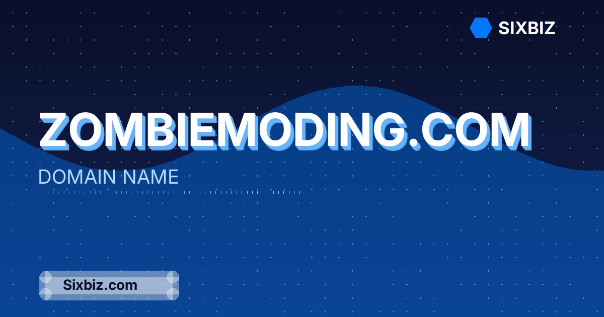 zombiemoding.com - Premium Domain Name For Sale